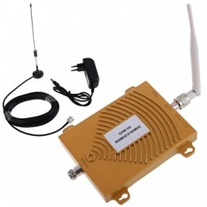New GSM WCDMA 900/2100MHz Dual Band Cell Phone Signal Booster Repeater Antenna Kit