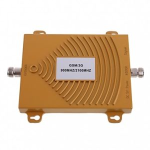 New GSM WCDMA 900/2100MHz Dual Band Cell Phone Signal Booster Repeater Antenna Kit