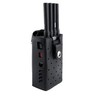 High Power Portable Cell Phone 3G 4G LTE Signal Jammer With Coverage 5~15 m
