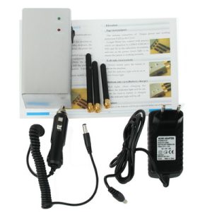 High Power Portable Cell Phone Blocker Signal Jammer With Coverage 5~15 m