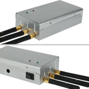High Power Portable Cell Phone Blocker Signal Jammer With Coverage 5~15 m