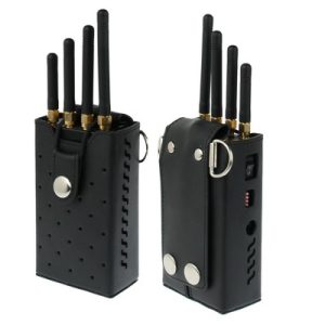 High Power Portable Cell Phone Blocker And Wifi Signal Jammer With Coverage 5~15 m
