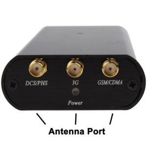 808HA Black Portable GSM CDMA DCS PHS 3G Cell Phone Signal protector With Coverage 0.5~15 m