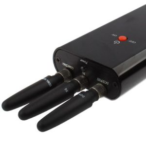 808HA Black Portable GSM CDMA DCS PHS 3G Cell Phone Signal protector With Coverage 0.5~15 m