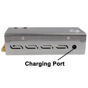 808HF Silver Portable GSM CDMA DCS PHS 3G GPS Cell Phone Signal Jammer With Coverage 5~20m