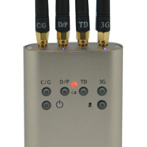 Intelligent Portable Mini Mobile Signal Jammer (GSM/CDMA/DCS/PHS/3G/TD-SCDMA)