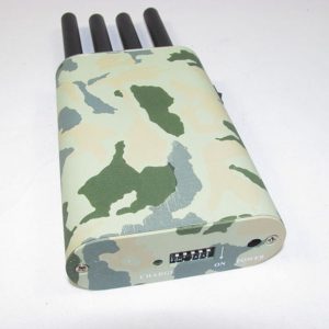 Camouflage Cover Portable GPS Mobile Phone Jammer