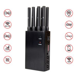2015 new 8 Antenna portable mobile phone signal jammer for CDMA,GSM,DCS/PCS,3G..4G GPS WIFI GLONASS,LOJACK