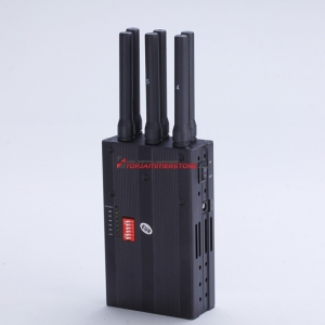 2015 New Handheld 6 Bands Cell Phone Signal Jammer – Durable Jammer with GPS ,4G WIMAX , 2G 3G