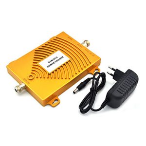 Mini DCS 1800MHz + GSM 900Mhz Dual Band Mobile Phone Signal Booster Cell Phone Signal Amplifier + Antenna