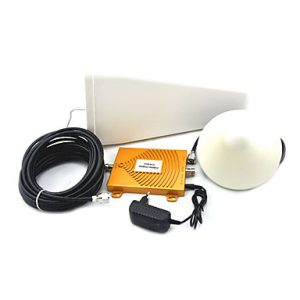 Mini DCS 1800MHz + GSM 900Mhz Dual Band Mobile Phone Signal Booster Cell Phone Signal Amplifier + Antenna