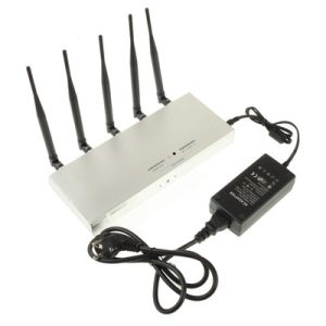 Mobile Phone Signal Isolator Remote Control CDMA GSM DCS 3G 450MHZ Coverage 25 m