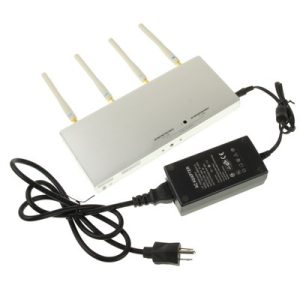 Cell Phone Signal Isolator Remote Control CDMA GSM DCS 3G Jammer With Coverage 20 m