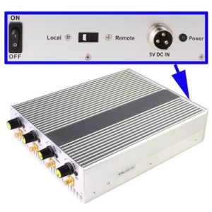 Cell Phone Signal Jammer Remote Control CDMA GSM DCS 3G Coverage 40 m