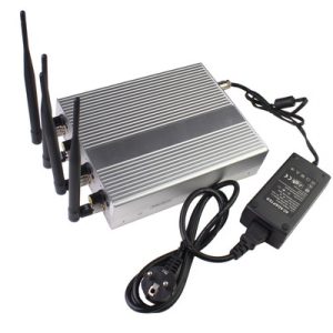 Cell Phone Signal Jammer Remote Control CDMA GSM DCS 3G Coverage 40 m