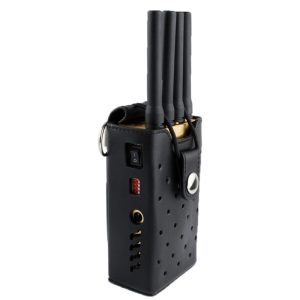 High Power Portable Mobile Phone And GPS Signal Jammer Coverage 5~15 m