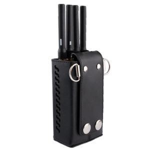 High Power Portable Mobile Phone And GPS Signal Jammer Coverage 5~15 m