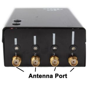 808HE Black Portable GSM CDMA DCS PHS 3G WIFI Cell Phone Signal Jammer With Coverage 5~20m