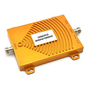 CDMA 850Mhz & PCS 1900MHz Dual Band Mobile Phone Signal Booster , PCS CDMA Signal Repeater + Power
