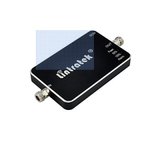 Repeater DCS 1800 Mini Size Signal Booster Signal GSM 1800 MHz 65dB Gain LED Cell Phone Repeater Yagi Antennas Full Kits