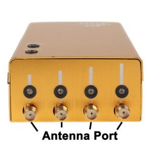 808HE Golden Portable GSM CDMA DCS PHS 3G WIFI Cell Phone Signal Jammer