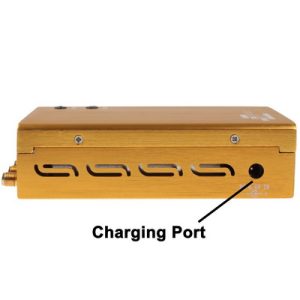 808HE Golden Portable GSM CDMA DCS PHS 3G WIFI Cell Phone Signal Jammer