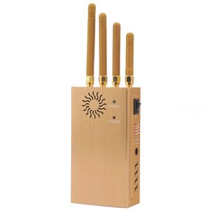 2014 New Handheld Four Bands Cell Phone Jammer GPS Jammer with Single-Band Control