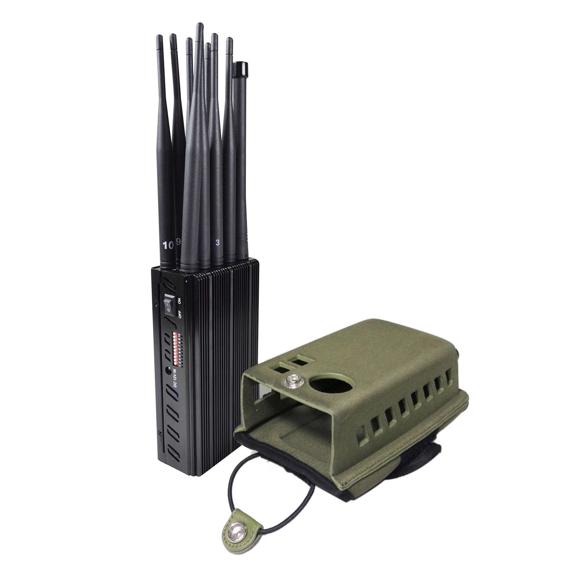 JAX-121A-10A Portable Signal Jammer